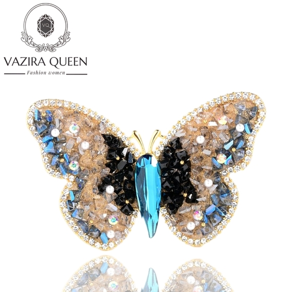 VQ Butterfly Brooch - Picture 1 of 6